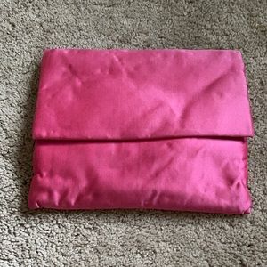 Koret vintage pink fabric clutch